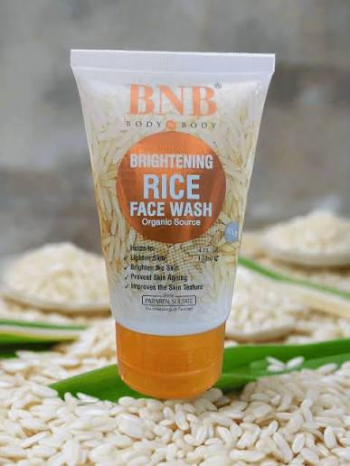 B&B Brightening Rice Face Wash