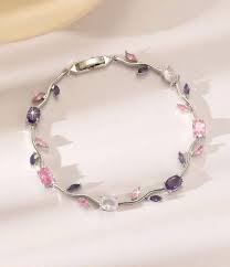 Tulip Vine Crystal Bracelet