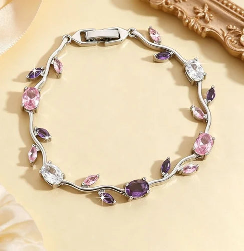 Tulip Vine Crystal Bracelet